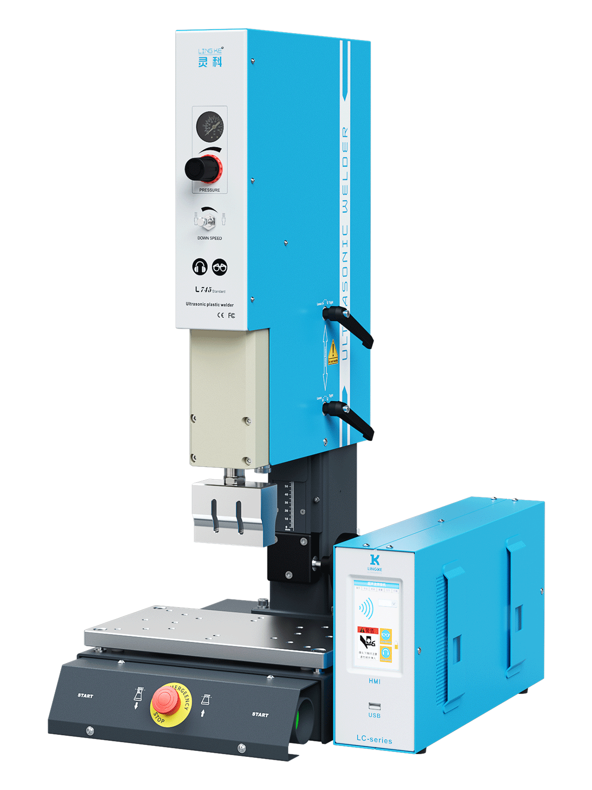 靈科超聲波塑料焊接機(jī) 30kHz-1200W L745 Standard 數(shù)字